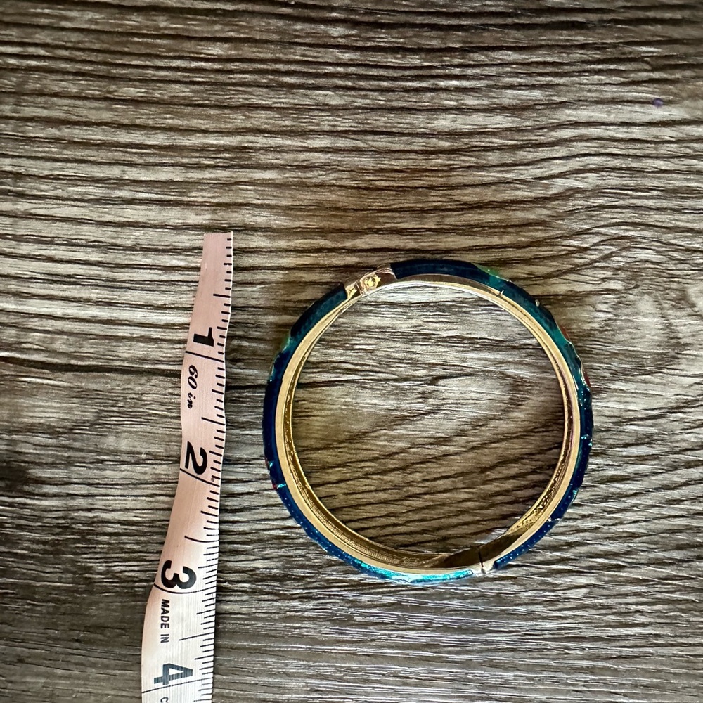 Unbranded boho hinge bangle bracelet - Picture 3 of 3